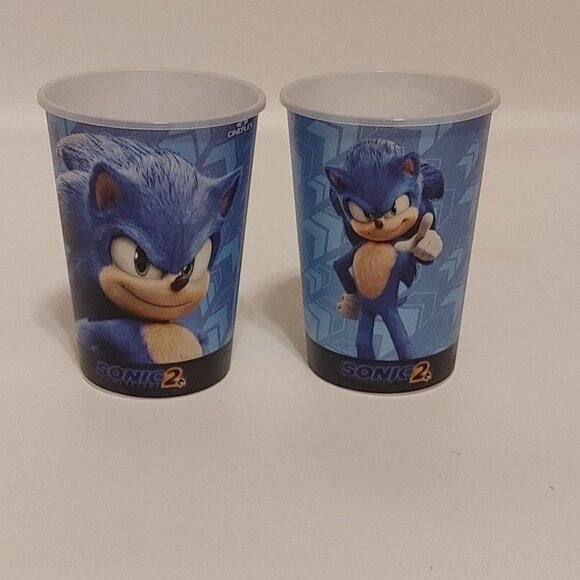 Sonic The Hedgehog 2 The Movie Cups Cineplex Cups - Picture 2 of 5